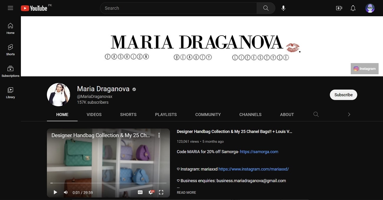 maria draganova canal de youtube unboxing