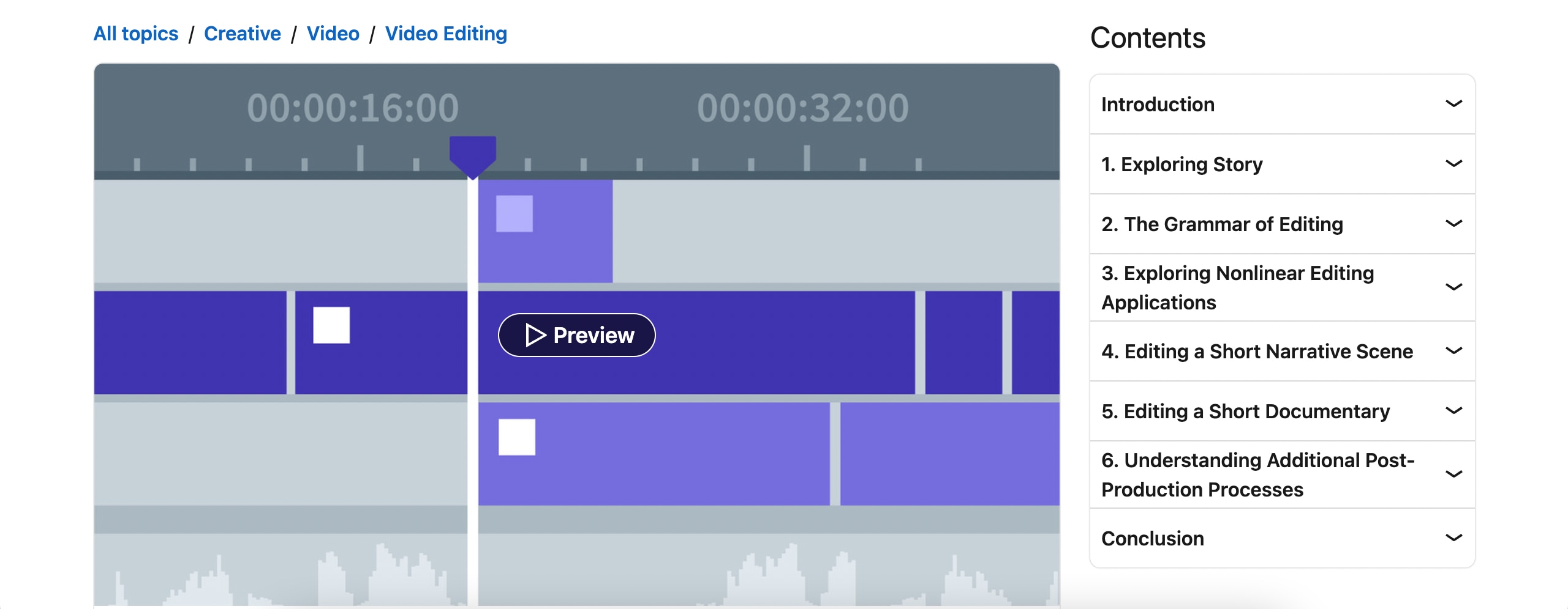 linkedin learning videobearbeitung