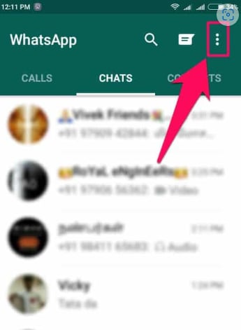 configurações whatsapp ringtones