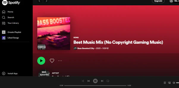 Spotify für lizenzfreie Gaming-Musik