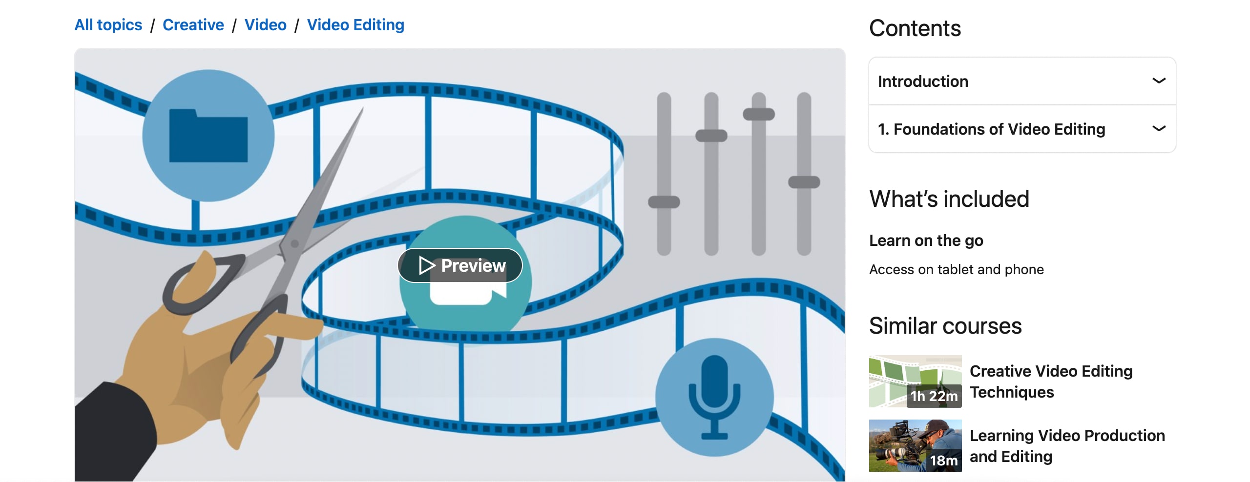 Fondamenti di editing video su linkedin