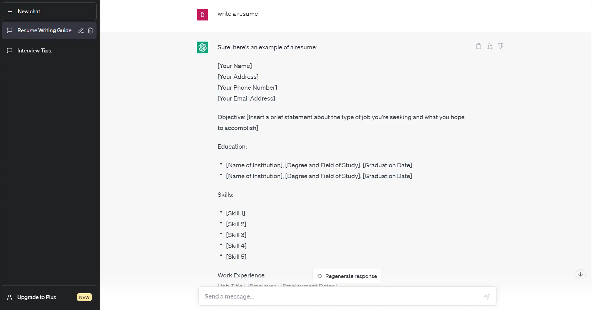  guida alla stesura del CV