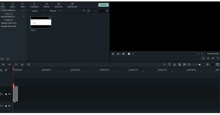 adding footage into the timeline
