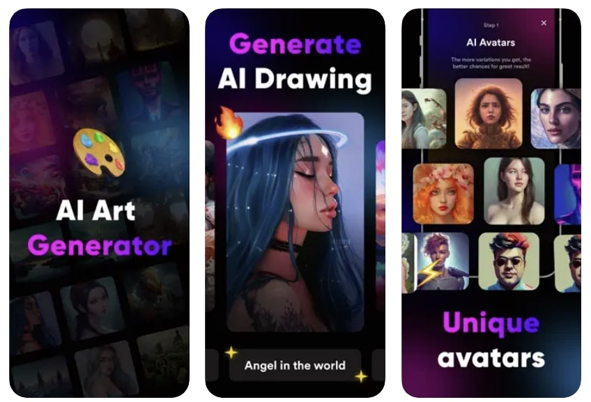 Dica com apps de geração de imagens com IA: Wonder e Imagine