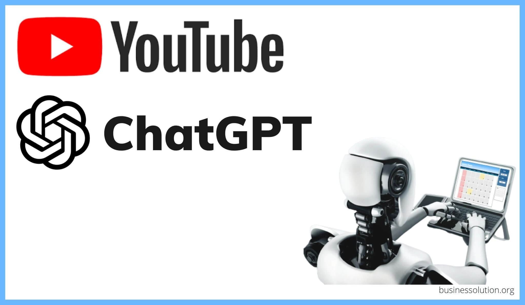 chatgpt and youtube