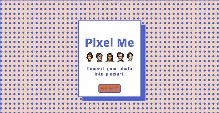 generador de arte de píxel pixelme