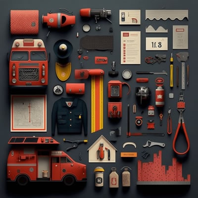 knolling subject or scene 1