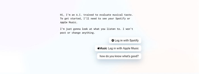 تسجيل الدخول إلى بوت الذكاء الصنعي الخاص بـ Spotify