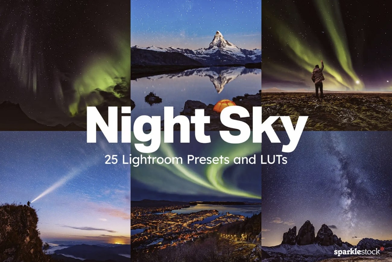 Night Sky Lightroom Presets and LUTs 