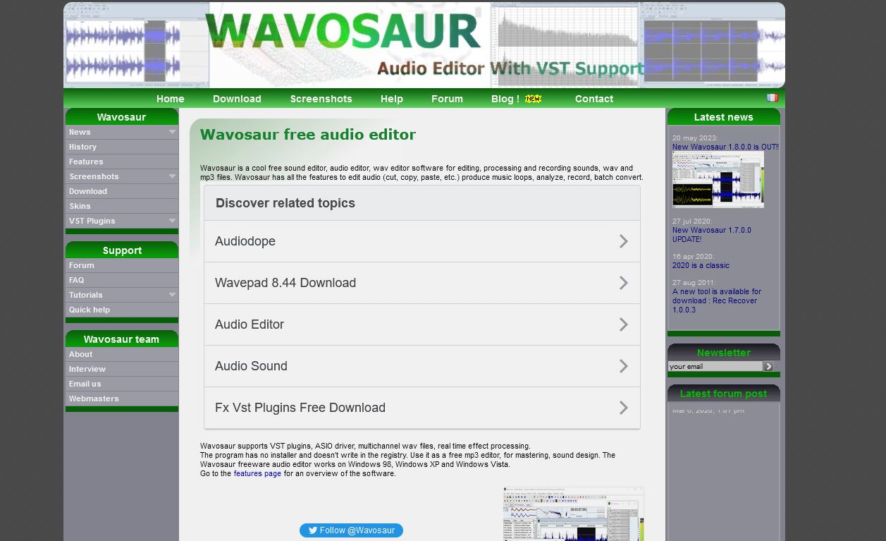 wavosaur