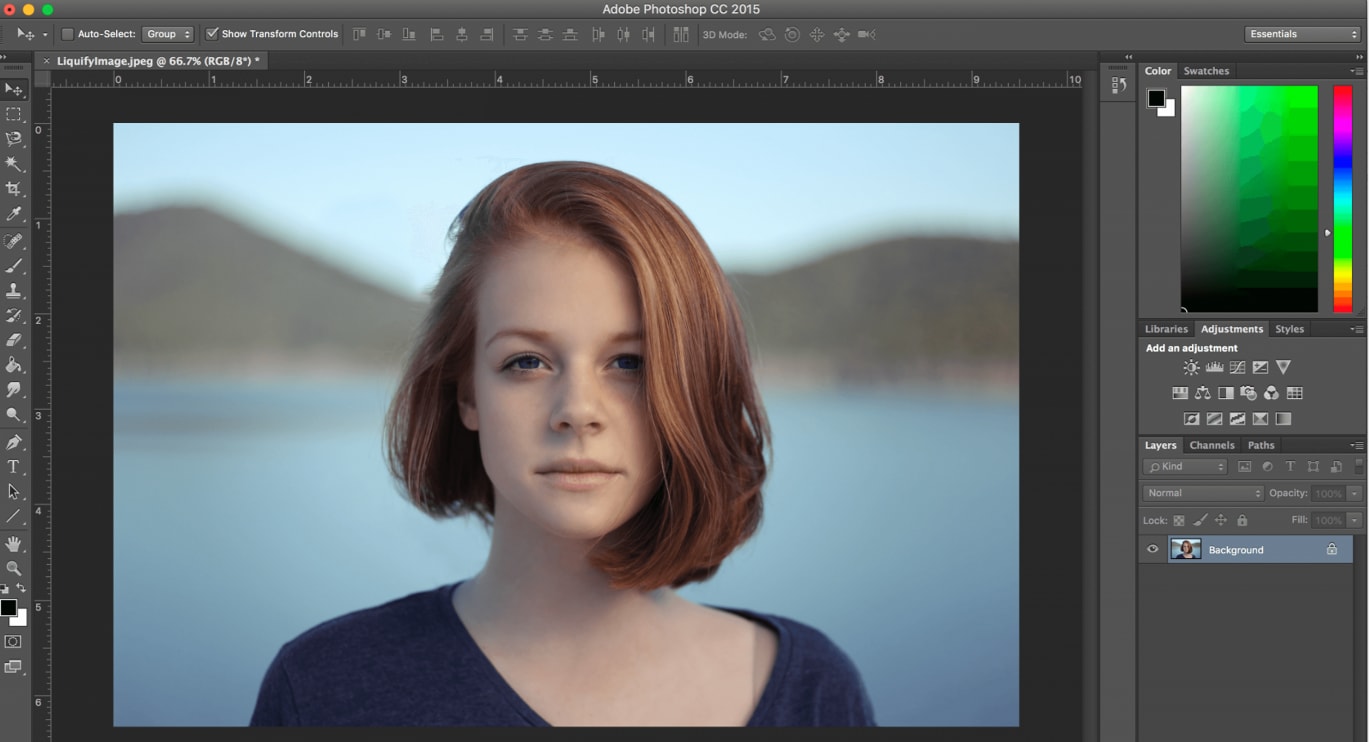 فلتر تمويه السطح "Surface Blur Filter"