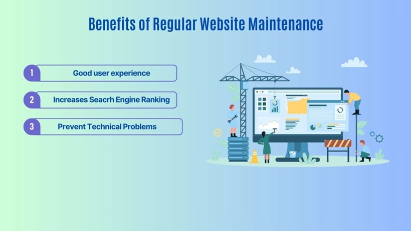 website maintenance benefits