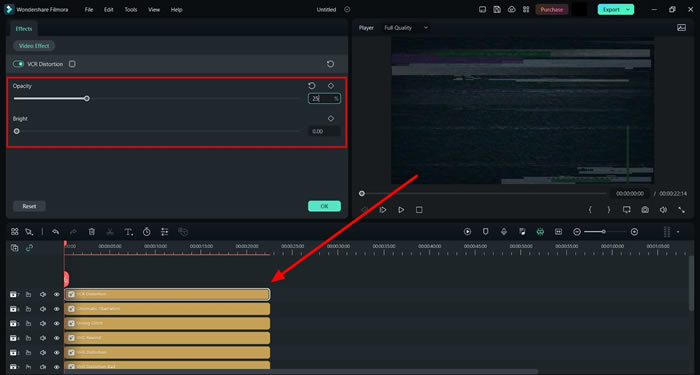 add chromatic aberration and distortion