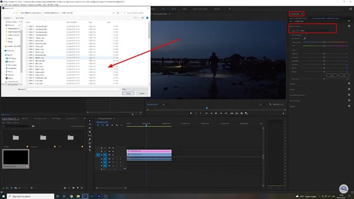 add lut for video editing