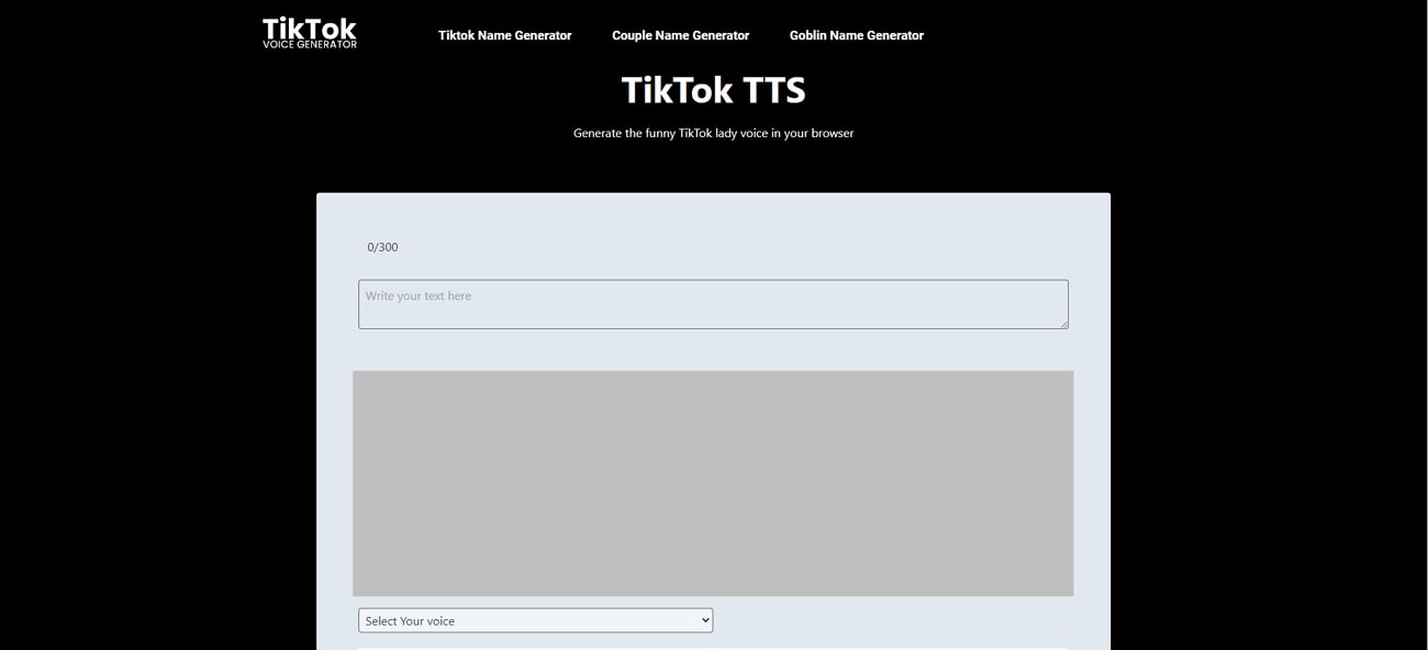 criação de voz para o tiktok com gerador de voz de ia