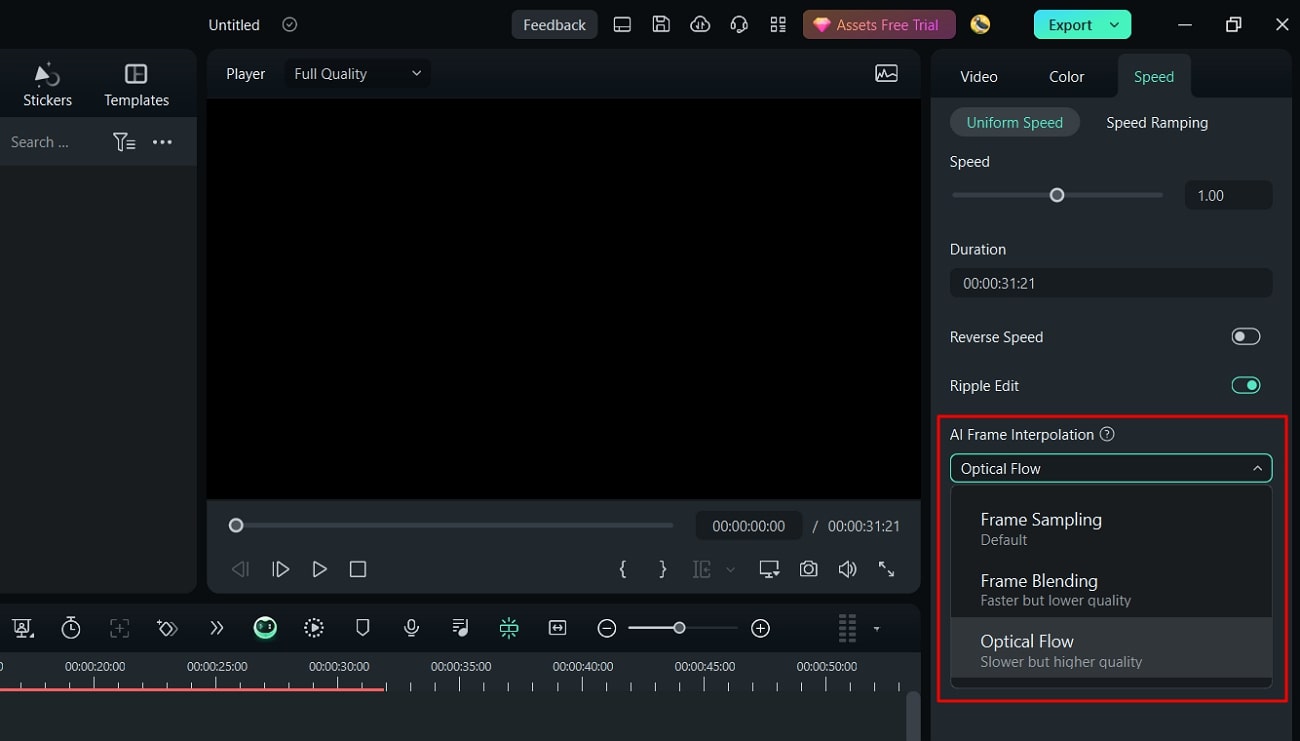 smoothen video with optical flow