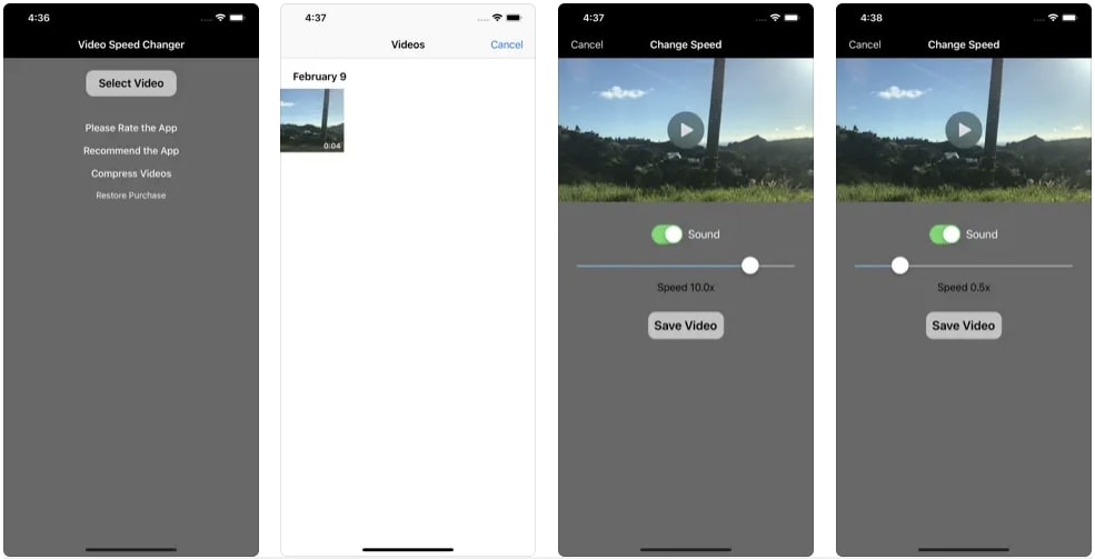 Video Speed Changer – Editor