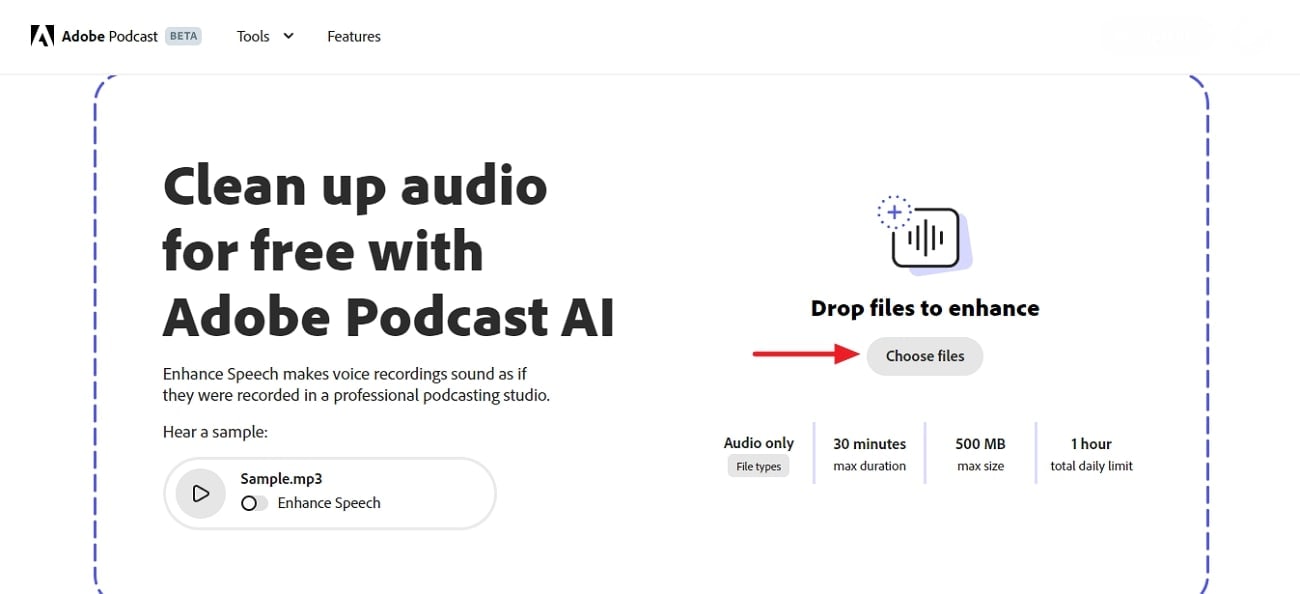 choose audio files from your device