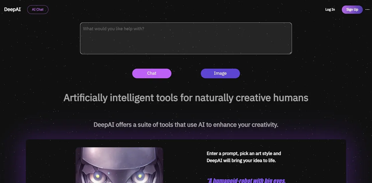 deepai website