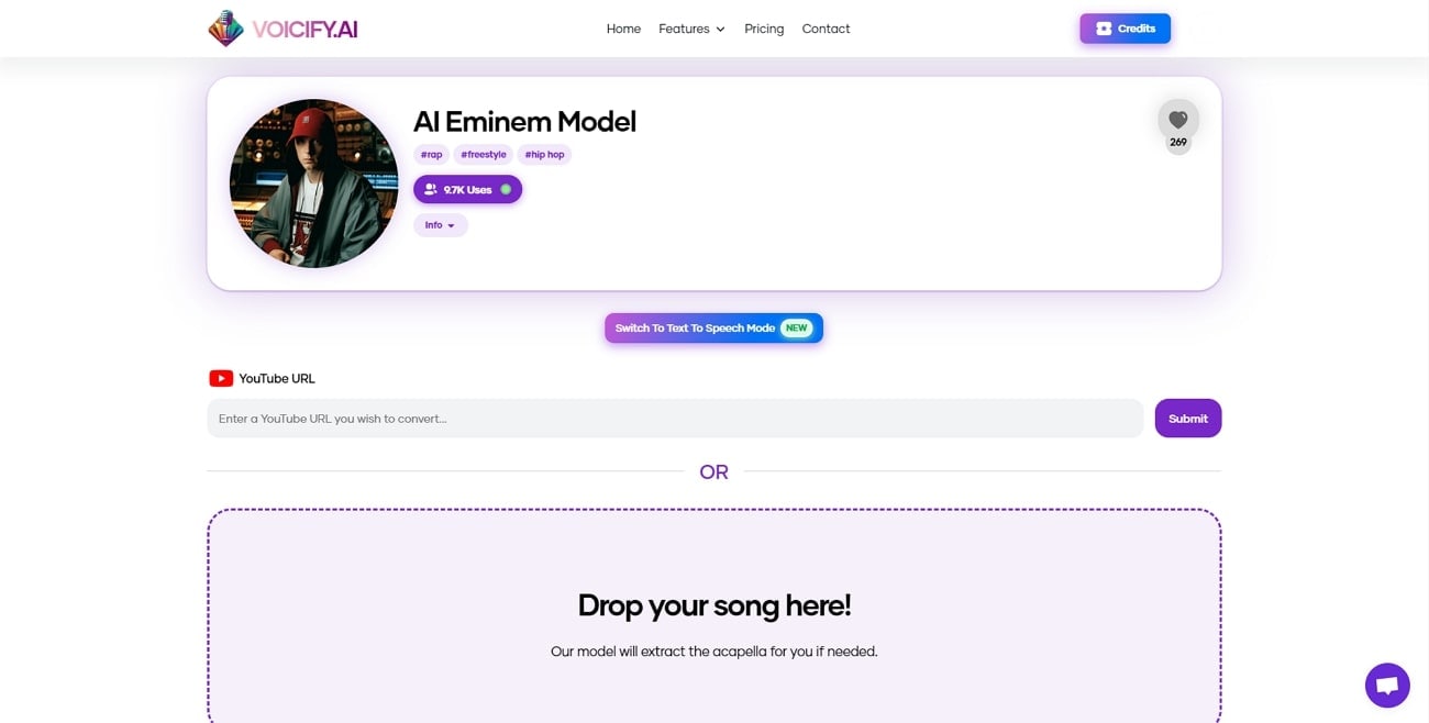 voicify ai rapper ai voice generator