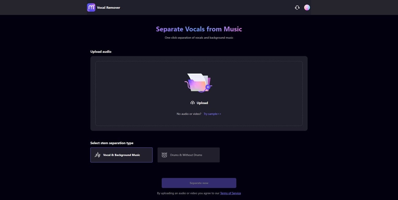 Media.io - Vocal Remover