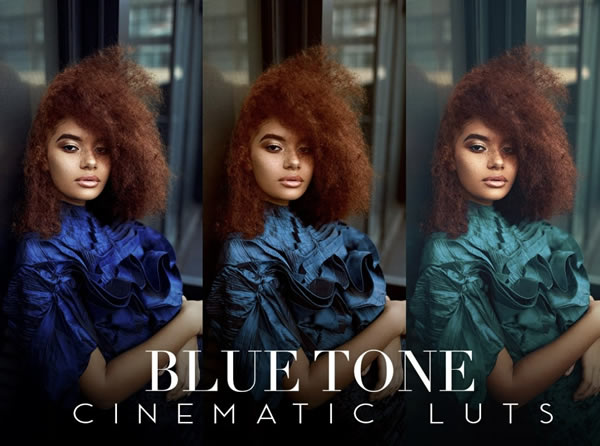 blue tone cinematic luts