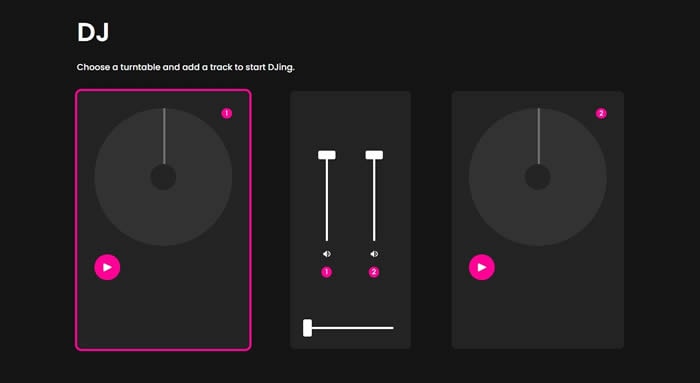 adjust dj tracks