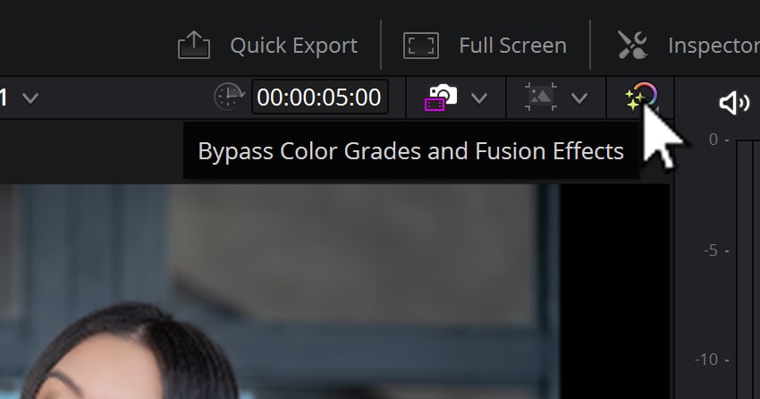 disable color grades slow playback