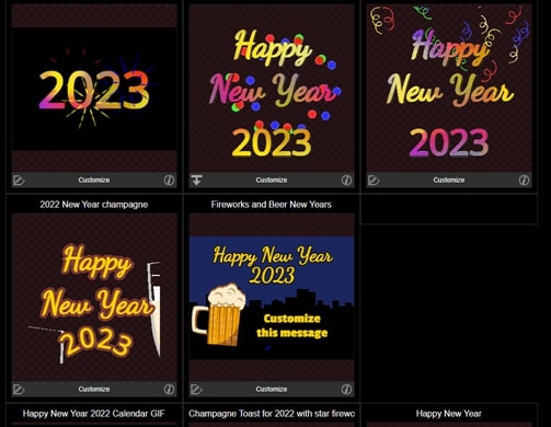 editablegifs happy new year gifs