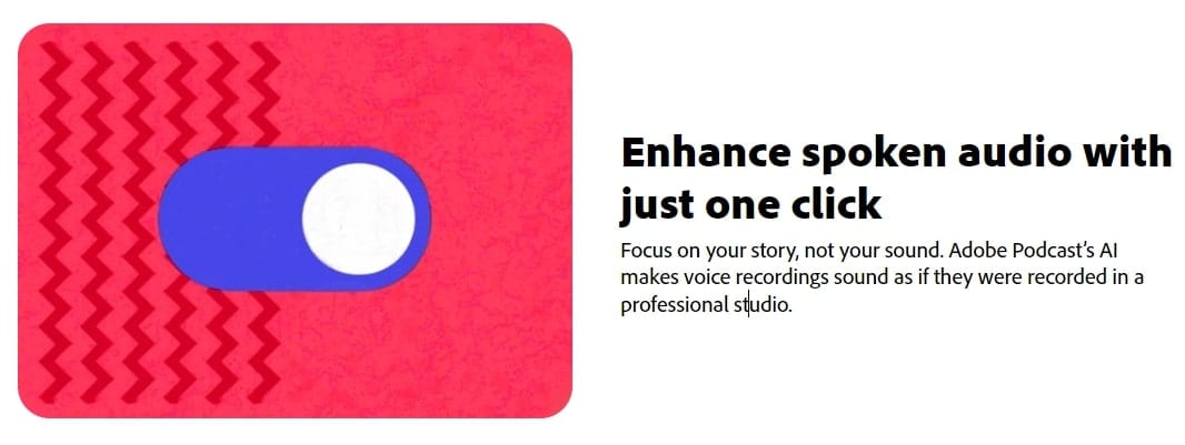 audio enhancement adobe ai voice