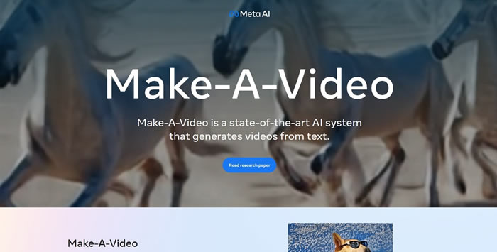 make a video website homepage