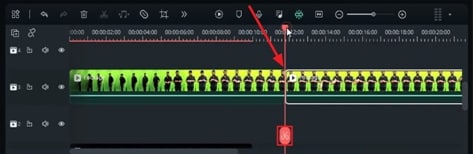 split clip from required point