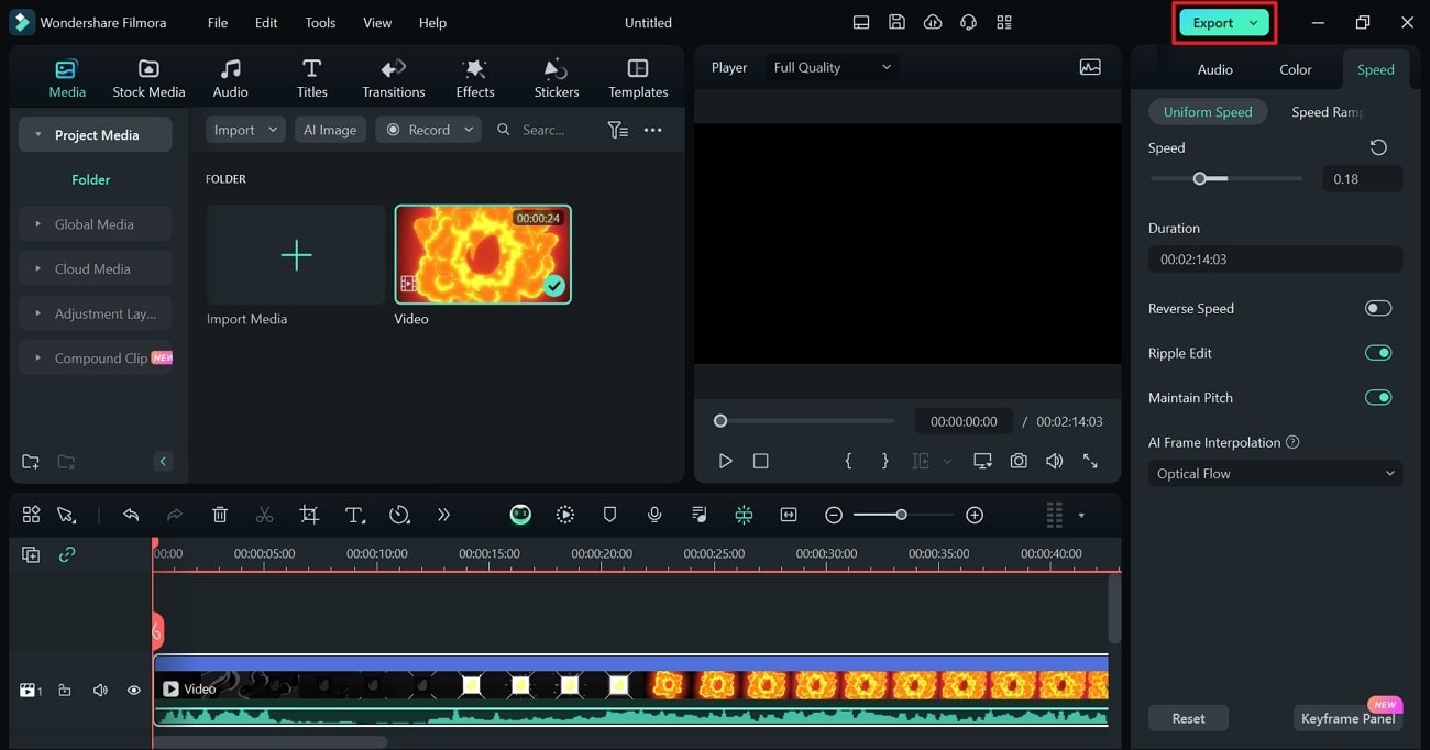 Video fertigstellen und exportieren