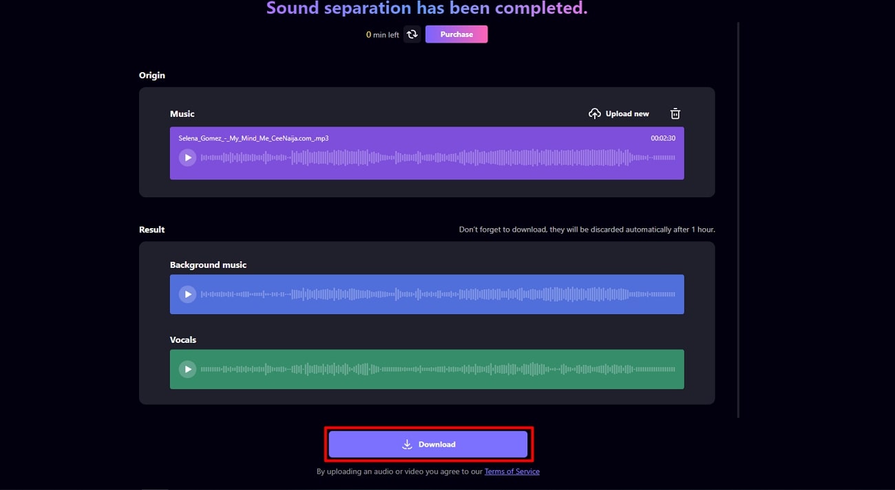 download lagu yang dipisahkan media io