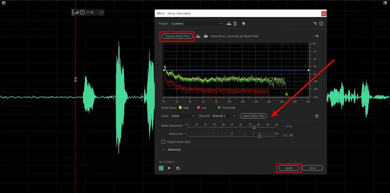 capture noise and manage