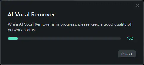 remove vocal with filmora ai vocal remover