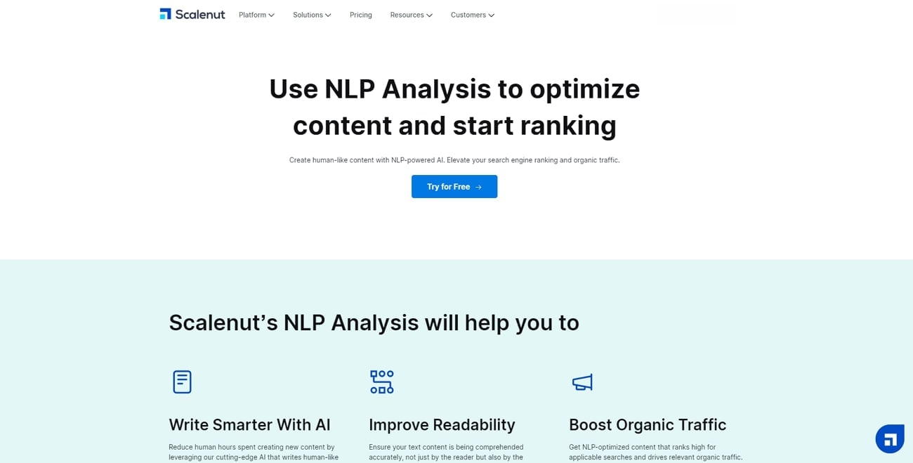 nlp analysis scalenut