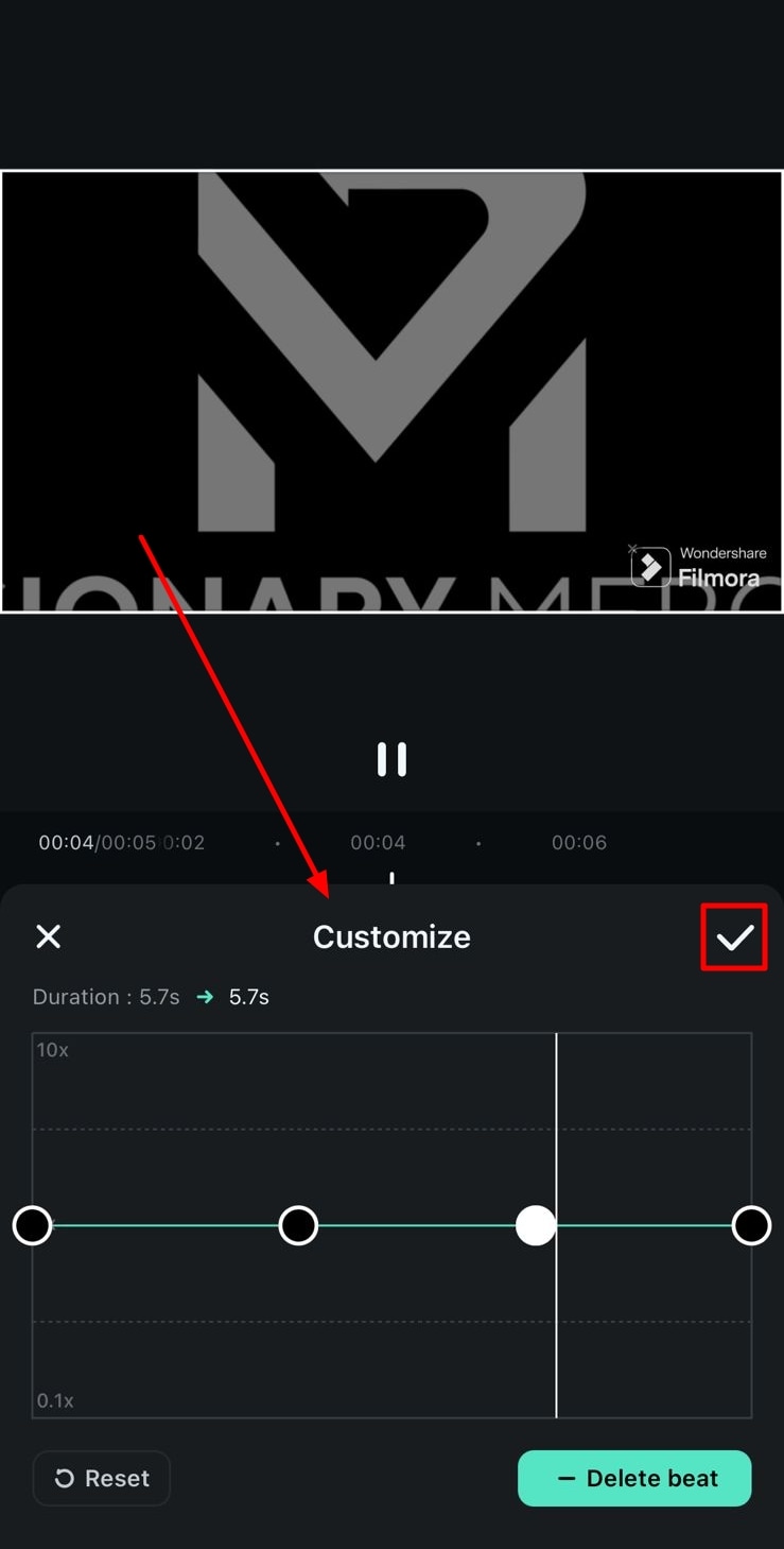 customize the speed options