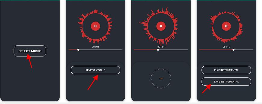 mp3 aplicación eliminadora de voz para karaoke