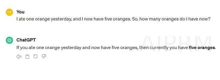 orange counting test chatgpt