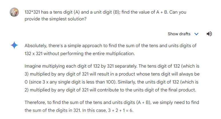 math problem test gemini