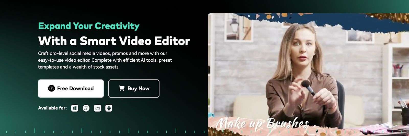 Video editor tool on Filmora V13