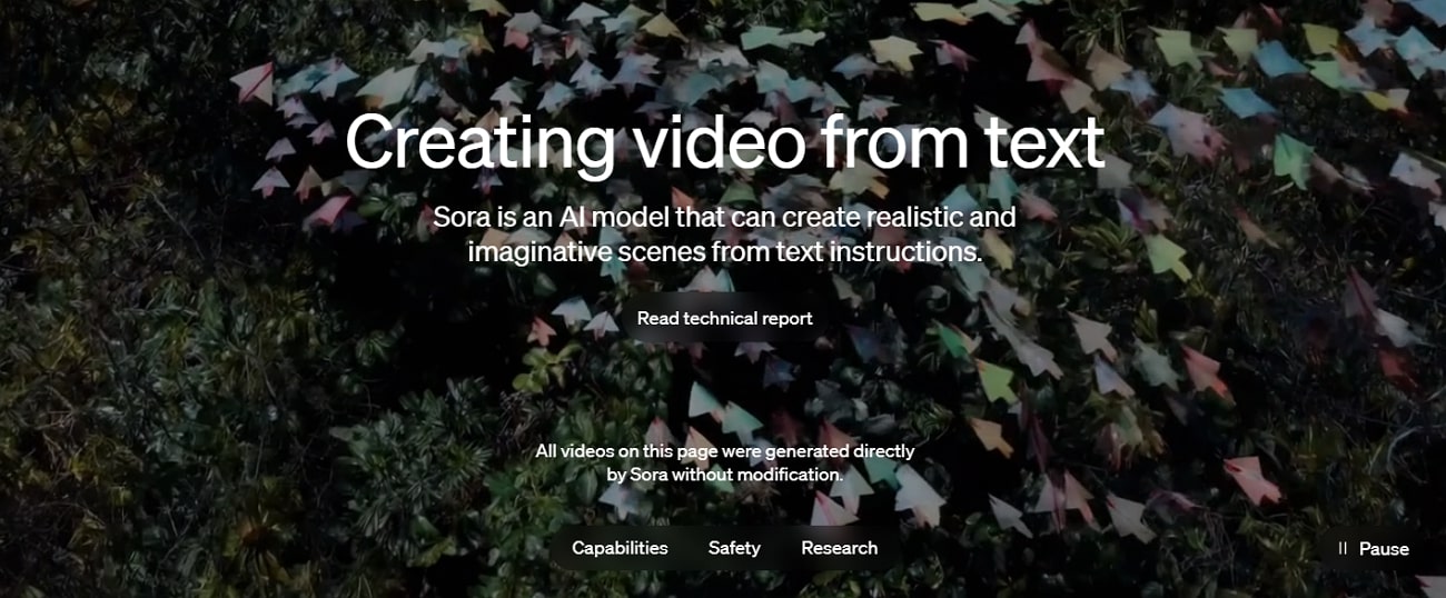Sora da OpenAI - inovações na área de vídeo