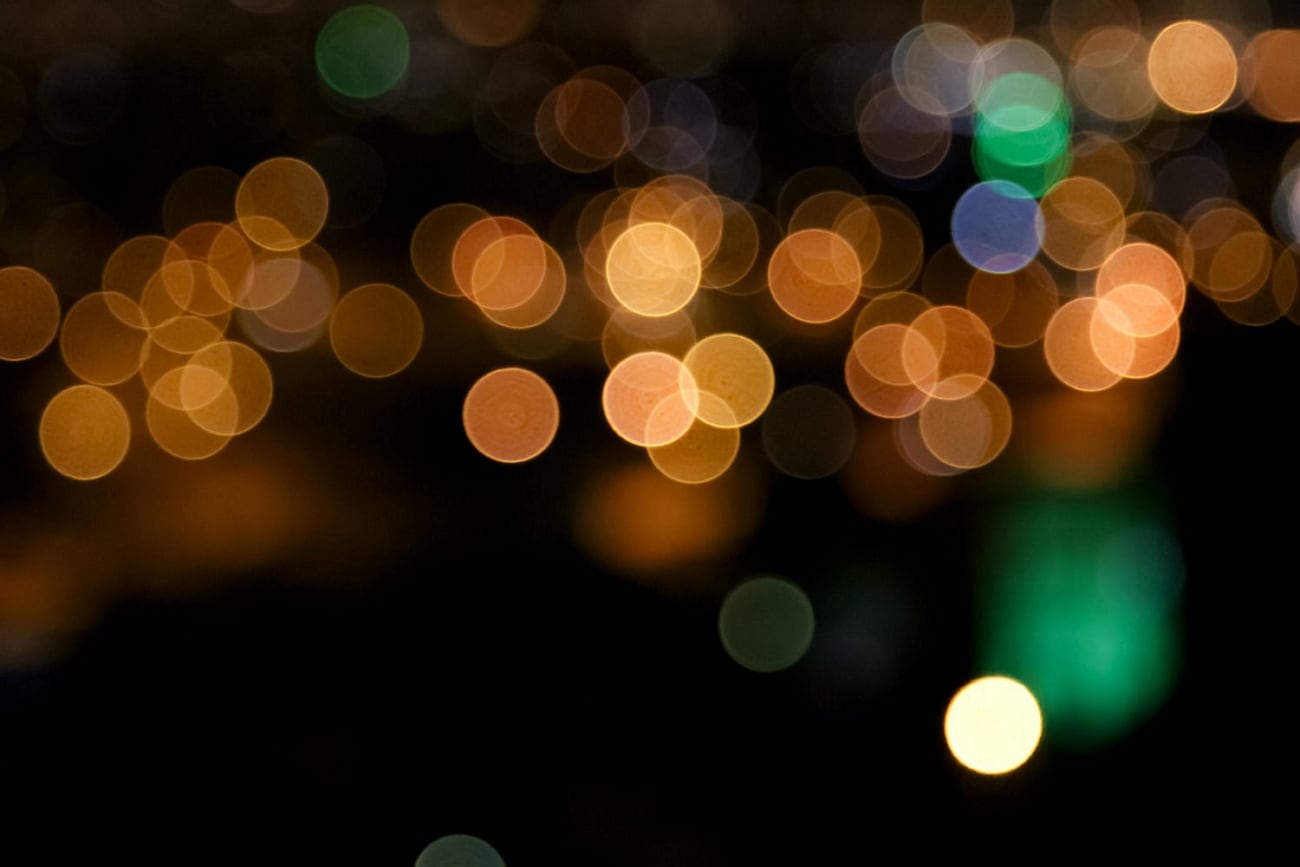 Efeito bokeh em vídeo