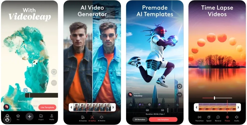 Videoleap: AI Video Editor (Android/iOS)