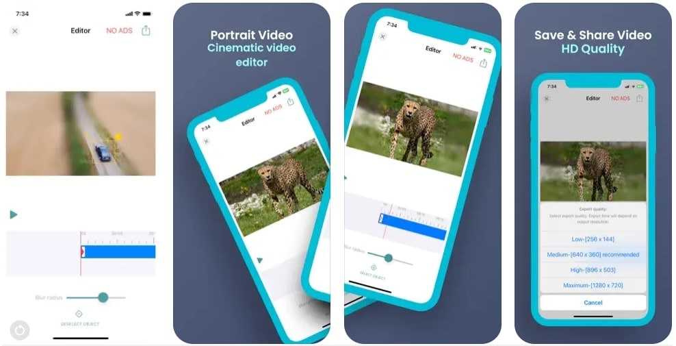 Blur Video Background Focus AI (iOS)