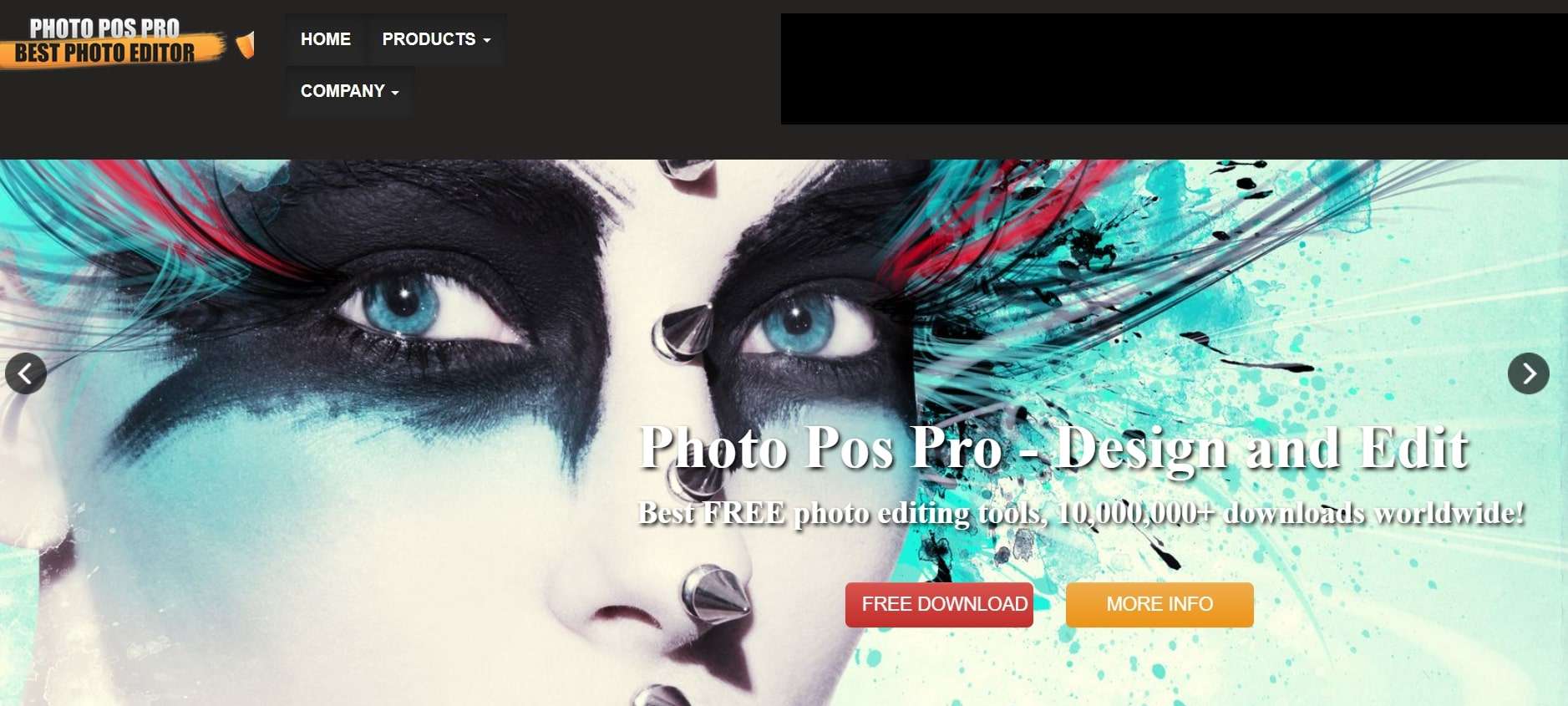 photo pos free photo editor