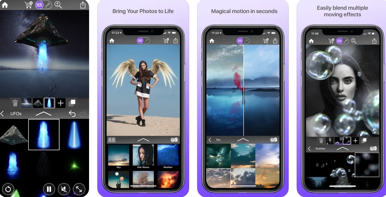 werble animated photo maker app