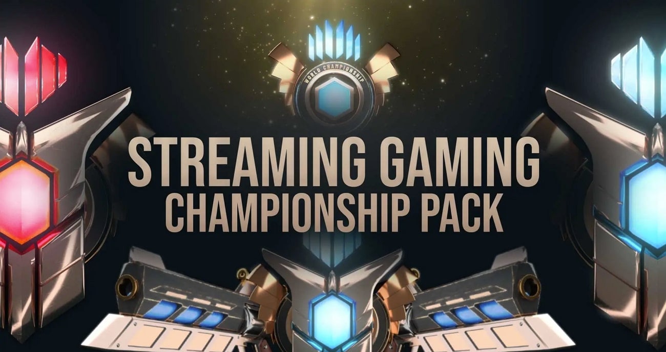 pacote de recursos para campeonato de jogos em streaming