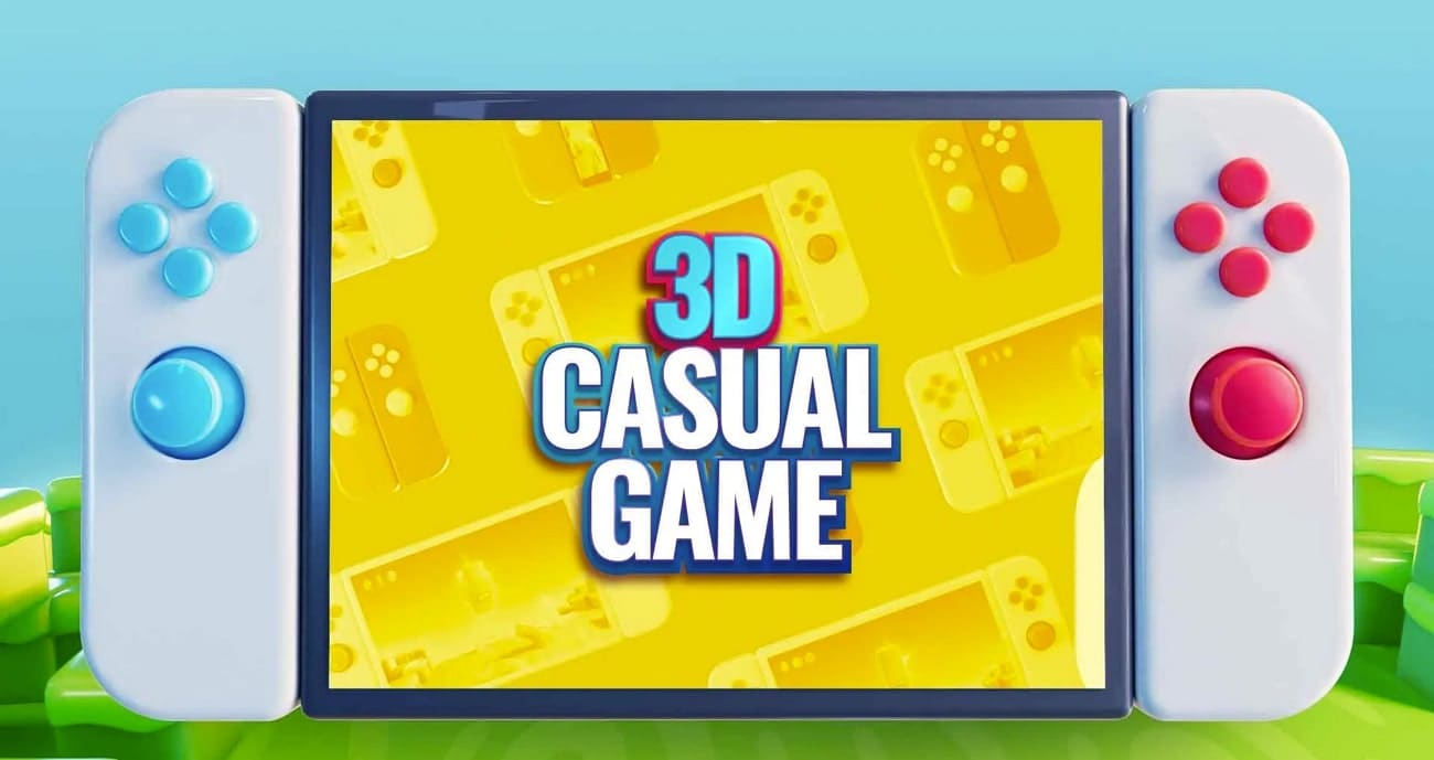 3d casual game resource pack